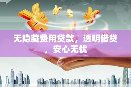 休宁无隐藏费用贷款，透明借贷，安心无忧