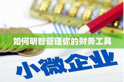休宁如何明智管理你的财务工具