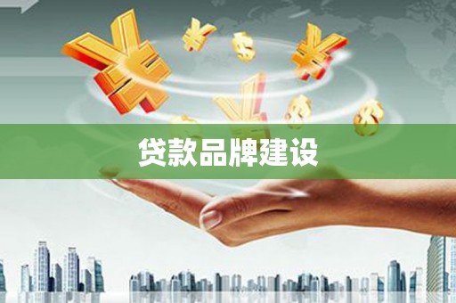 休宁贷款品牌建设