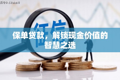休宁保单贷款，解锁现金价值的智慧之选