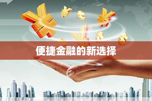 休宁便捷金融的新选择