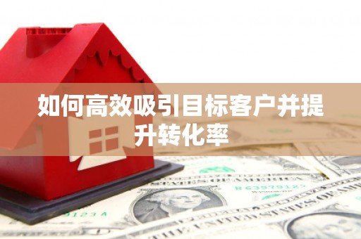 休宁如何高效吸引目标客户并提升转化率