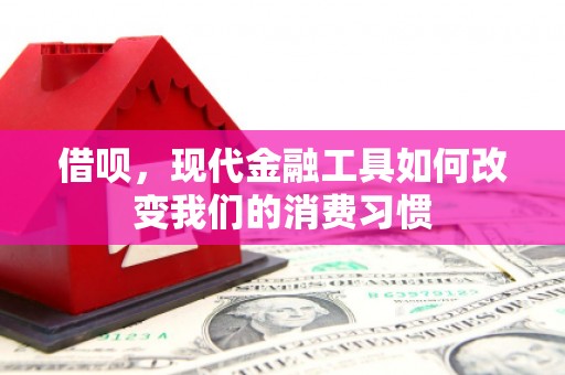休宁借呗，现代金融工具如何改变我们的消费习惯