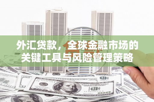 休宁外汇贷款，全球金融市场的关键工具与风险管理策略