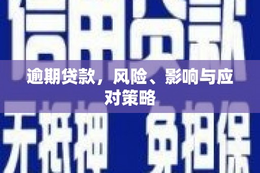 休宁逾期贷款，风险、影响与应对策略