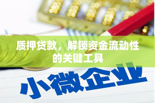 休宁质押贷款，解锁资金流动性的关键工具