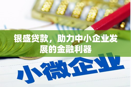 休宁银盛贷款，助力中小企业发展的金融利器