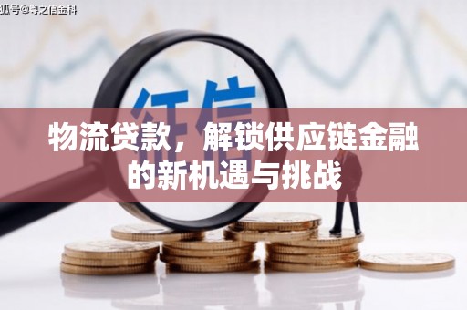 休宁物流贷款，解锁供应链金融的新机遇与挑战
