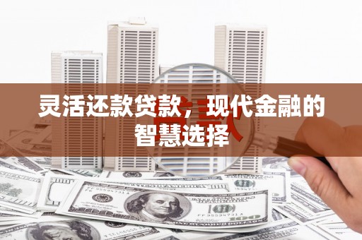 休宁灵活还款贷款，现代金融的智慧选择