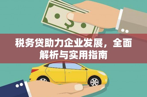 休宁税务贷助力企业发展，全面解析与实用指南